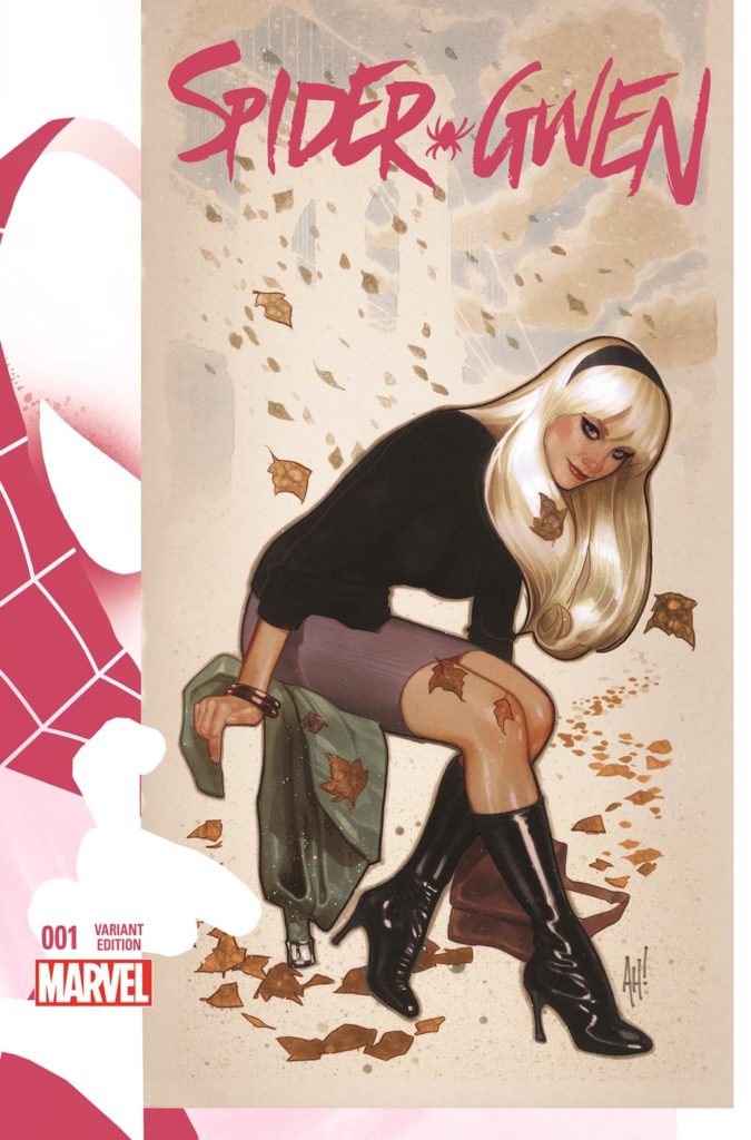 Spider-Gwen_1_Hughes_Variant