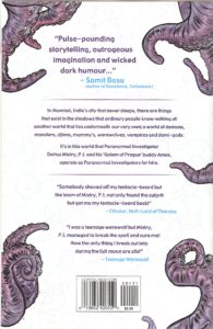 MISTRY, P.I. #1 back cover