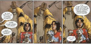 MISTRY, P.I. #1 pg. 23 panels 6-8