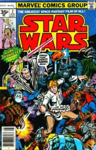 STAR WARS {1st Marvel Series} #2 newsstand 35 cents