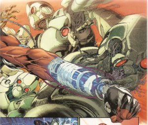 CYBORG #2 pg. 15 panel 1 spread 2