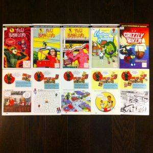 Chinatown mini-comics - five so far
