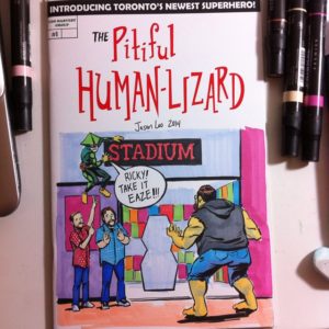 PITIFUL HUMAN-LIZARD #1 blank variant Stadium Comics