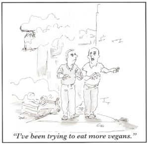 I've been trying to eat more vegans