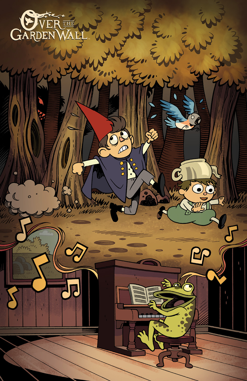 Over the Garden Wall #1 Baltimore Comic-Con Exclusive by Roger Langridge