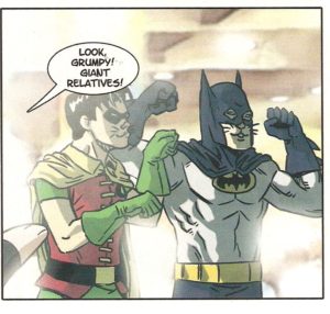 GRUMPY CAT #1 Cat-Bat & Boy-Kitty