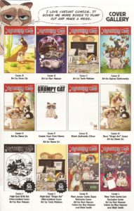 GRUMPY CAT #1 cover gallery one