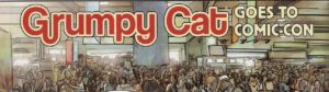 GRUMPY CAT #1 crowd at Comic-Con