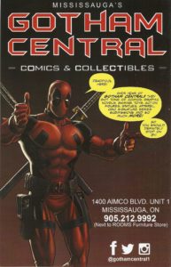 Gotham Central ad 2015 feat. Deadpool