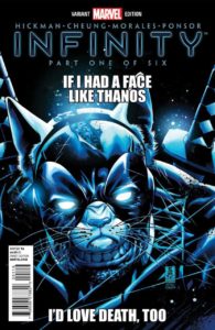 INFINITY #1 Grumpy Cat cover