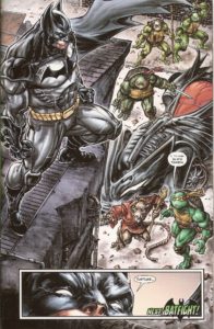 BATMAN • TNMT #1 Batman meets Turtles