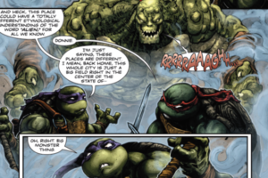 BATMAN • TNMT #1 Croc meets Turtles