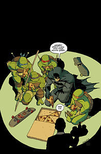 BATMAN • TNMT #1 Planet Comics exclusive Nick Dragotta variant