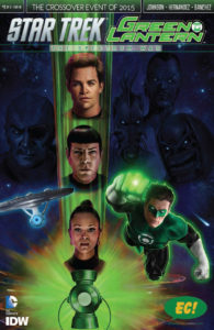 STAR TREK GREEN LANTERN #1 Emerald City CC exclusive variant