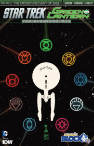 STAR TREK GREEN LANTERN #1 Nerd Block exclusive variant