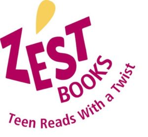 Zest Books logo - purple