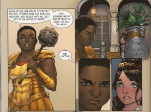 LEGEND of WONDER WOMAN {2nd Series} #1 awe & fear