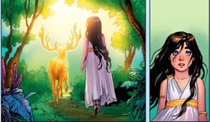 LEGEND of WONDER WOMAN {2nd Series} #1 golden stag