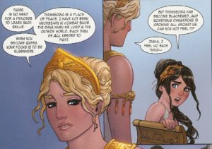 LEGEND of WONDER WOMAN {2nd Series} #1 no danger