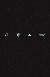 FOURTH PLANET #1 alien hieroglyphs