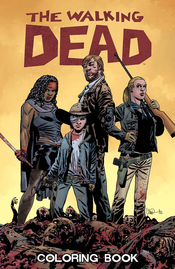The Walking Dead Coloring Book-01