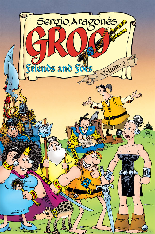 GROO- FRIENDS AND FOES VOLUME 2 TPB-00