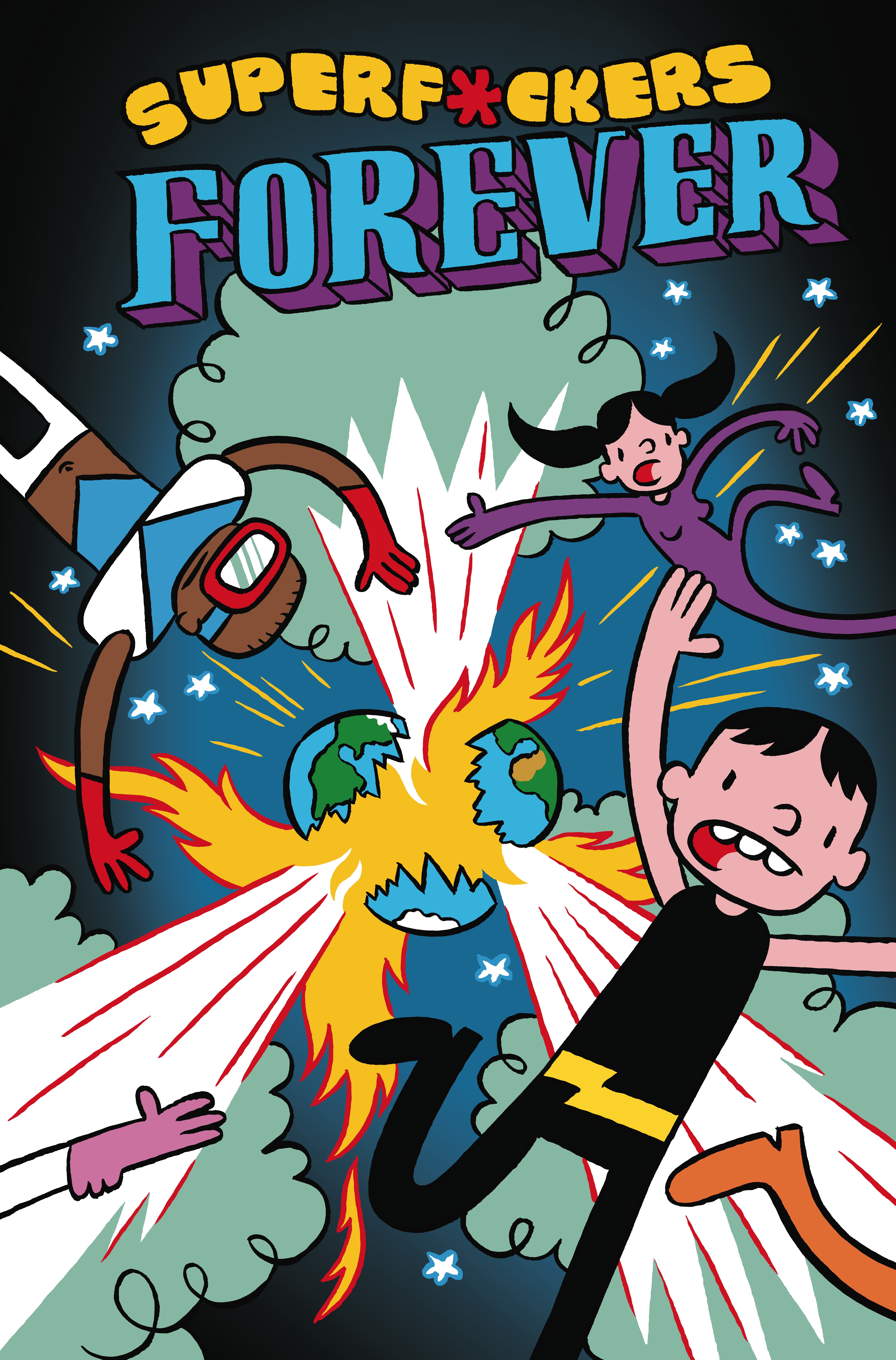 SUPERF*CKERS AS FIVE-ISSUE MINISERIES