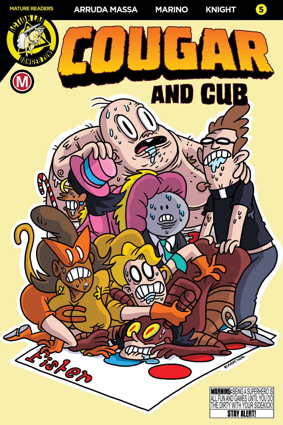 Cougar and Cub Cover A