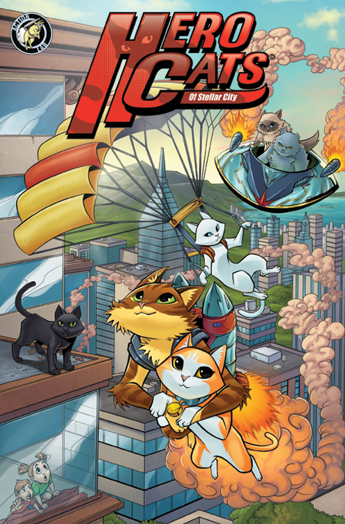 Hero Cats Hard Cover