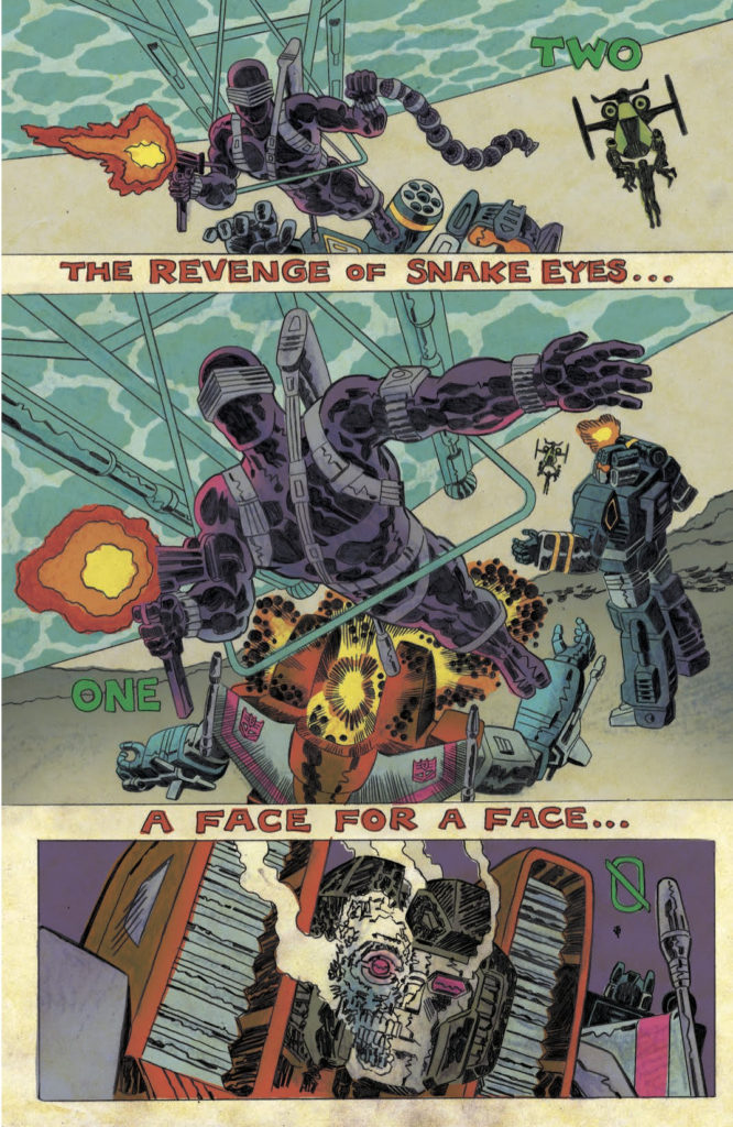 Tom Scioli’s Acclaimed Transformers vs. G.I. Joe Series Gets Deluxe