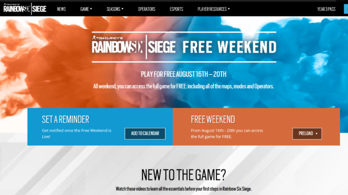 TOM CLANCY’S RAINBOW SIX SIEGE