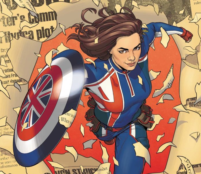 cropped CAPTAIN CARTER 2022 #1 Cover by JAMIE MCKELVIE