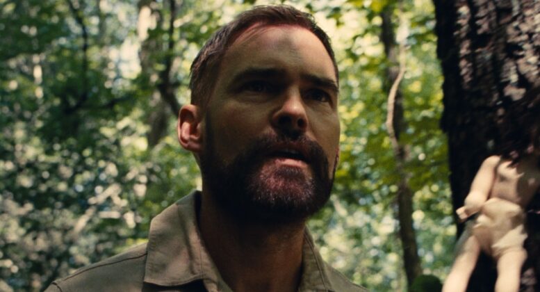 Seann William Scott in Rod Blackhurst&rsquo;s DOLLY. Courtesy of Justin Derry. An Independent Film Company and Shudder Release.