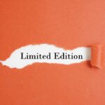 How Rarity Is Measured in the Collectibles World A rough, reddish-orange construction paper surface with a strip peeled away to reveal the words "Limited Edition" beneath.