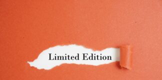 How Rarity Is Measured in the Collectibles World A rough, reddish-orange construction paper surface with a strip peeled away to reveal the words "Limited Edition" beneath.
